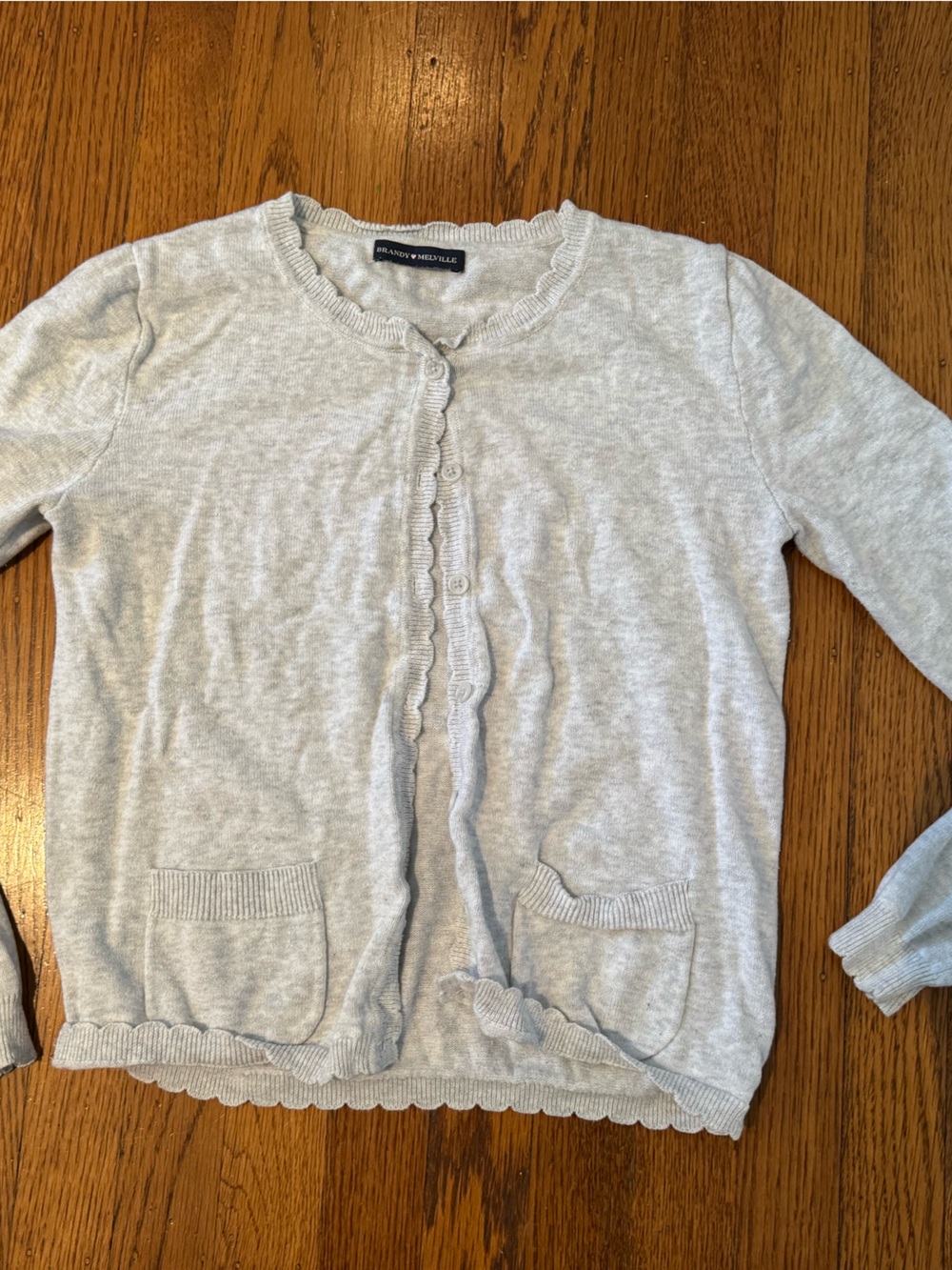 Brandy Melville Zoe Cable Knit Cardigan XS